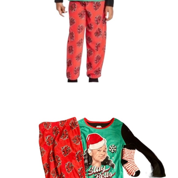 that girl laylay nickelodeon pajamas 3 pc set new with tags #NWT Size 10-12 - Picture 3 of 4